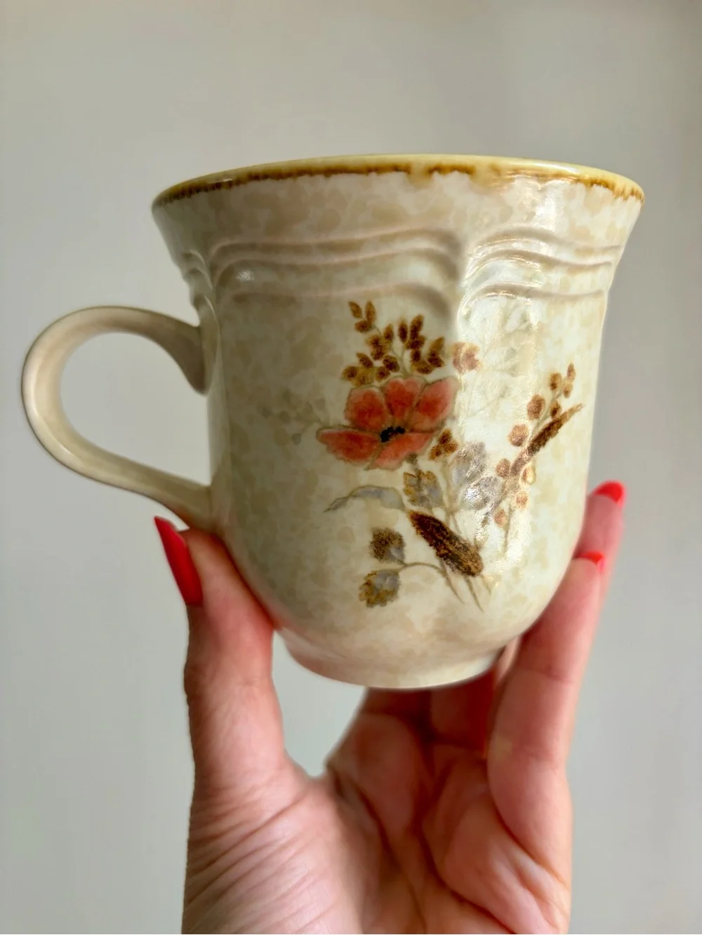 VTG Mikasa Floral Mug Set